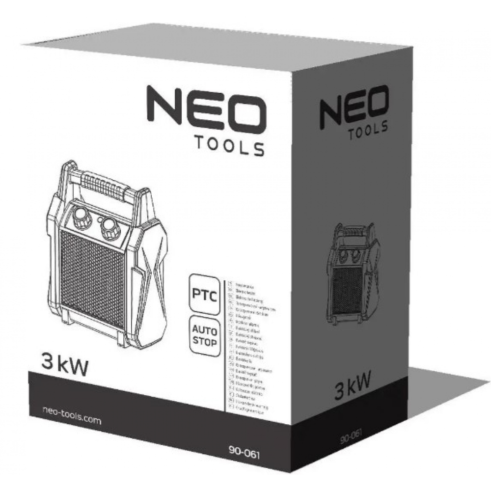 Тепловая пушка Neo Tools 3 кВт (90-061)