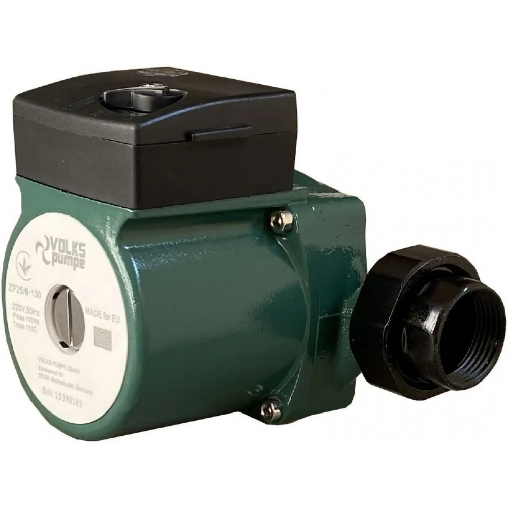 Циркуляційний насос Volks pumpe ZP25/4 130 мм + гайки