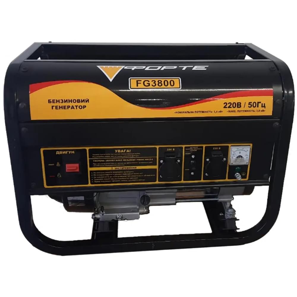 Бензиновый генератор Forte FG3800 (3 кВт)