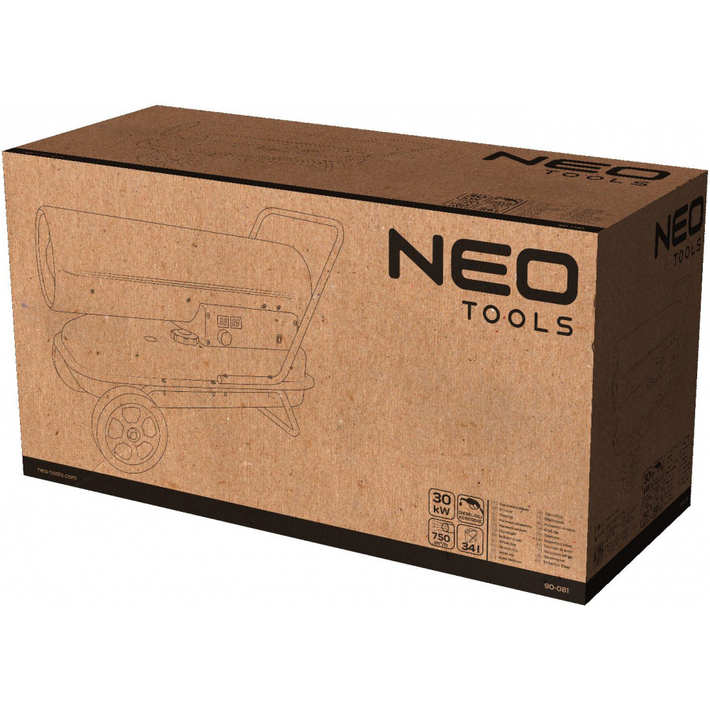 Теплова гармата Neo Tools 30 кВт (90-081)