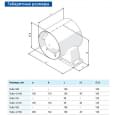 Канальный вентилятор Blauberg Tubo 100