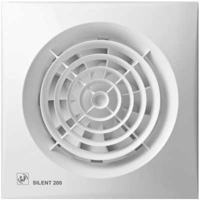 Витяжний вентилятор настінний Стельовий вентилятор Soler&amp;Palau Silent-200 CZ (5210424700)