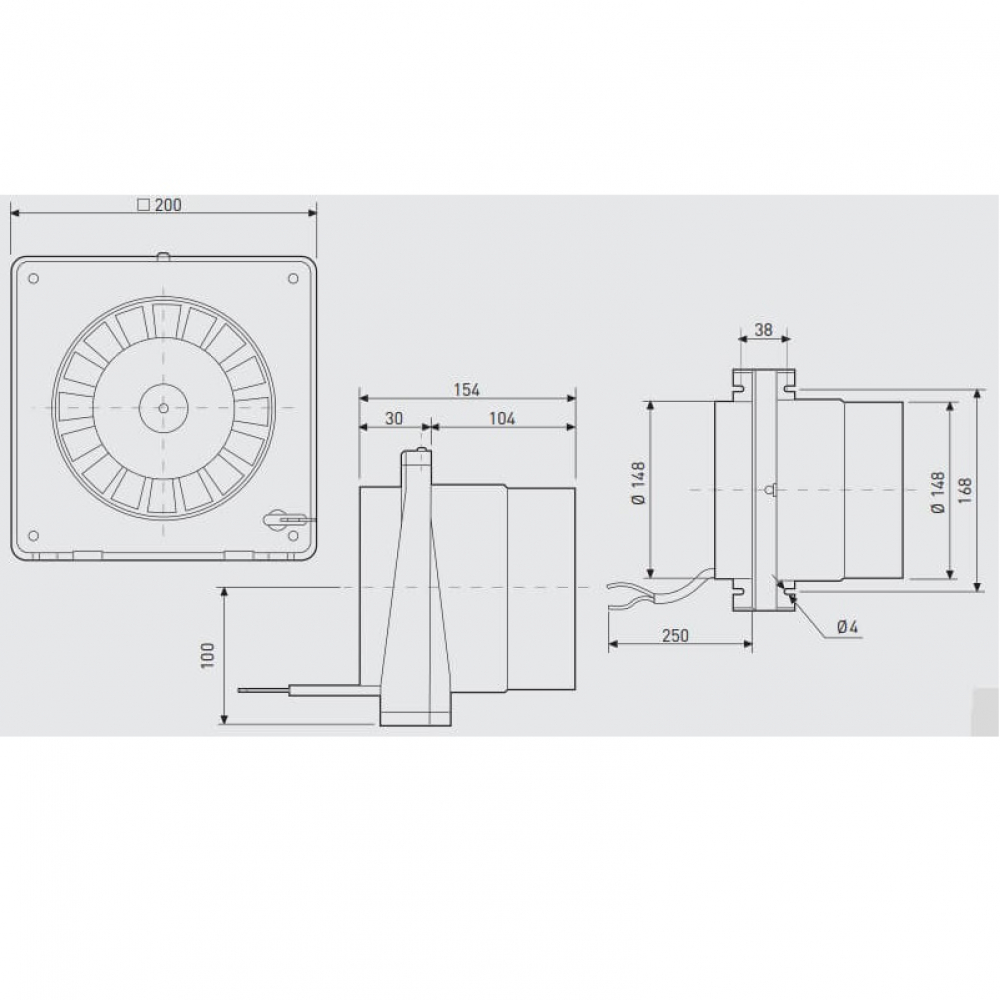 Канальний вентилятор Soler&Palau TDM-300 (5210226600)