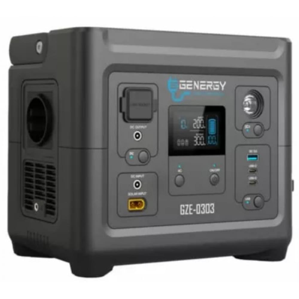 Портативна зарядна станція Genergy GZE-0303 Zero 500W 288Wh