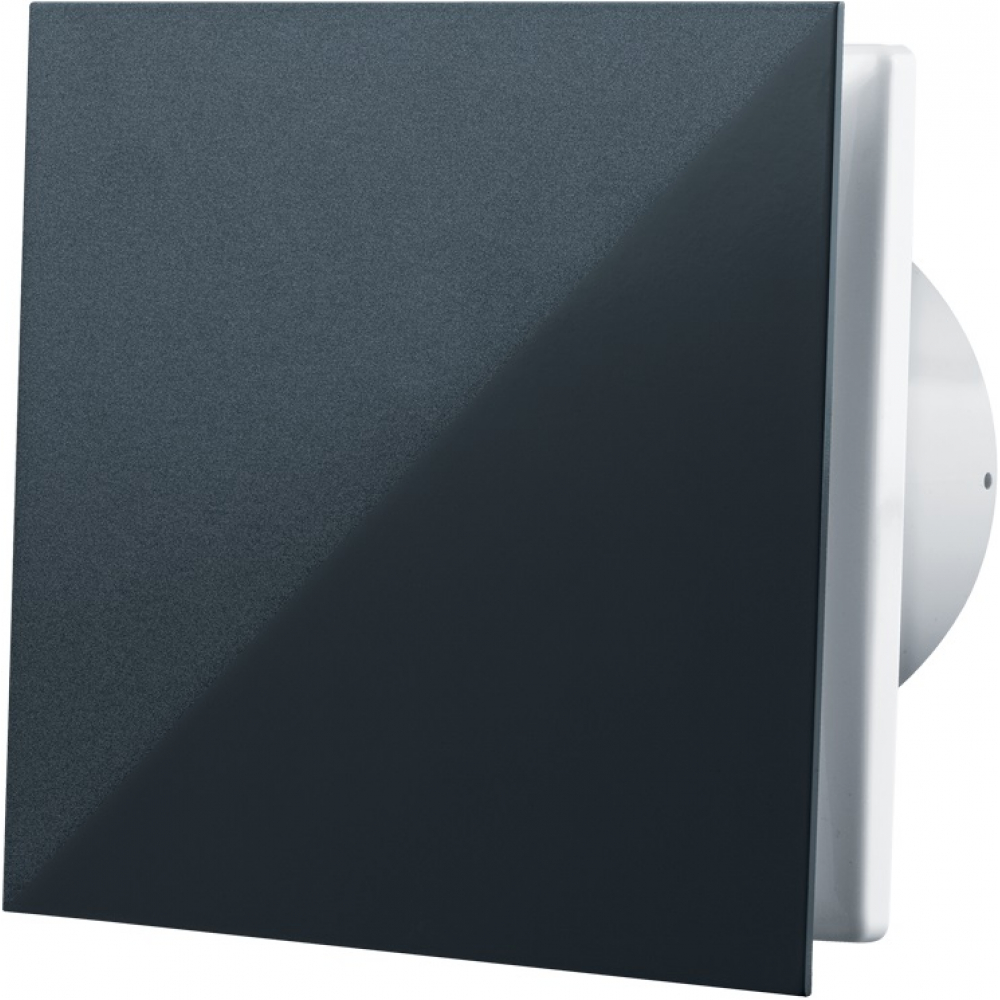 Вытяжной вентилятор настенный Vents 125 Солид Черный Сапфир