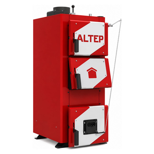 Котел твердотопливный длительного горения одноконтурный Altep Classic 24 кВт