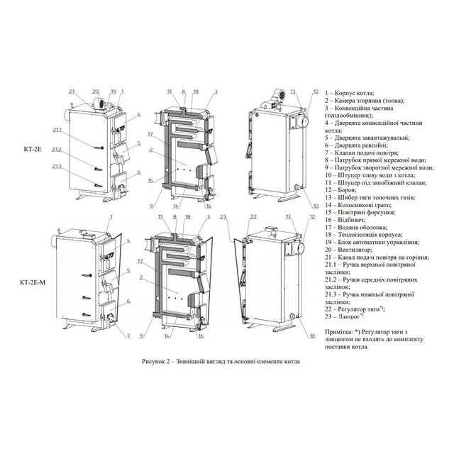 Котел твердотопливный длительного горения одноконтурный Altep Duo Plus 19 кВт