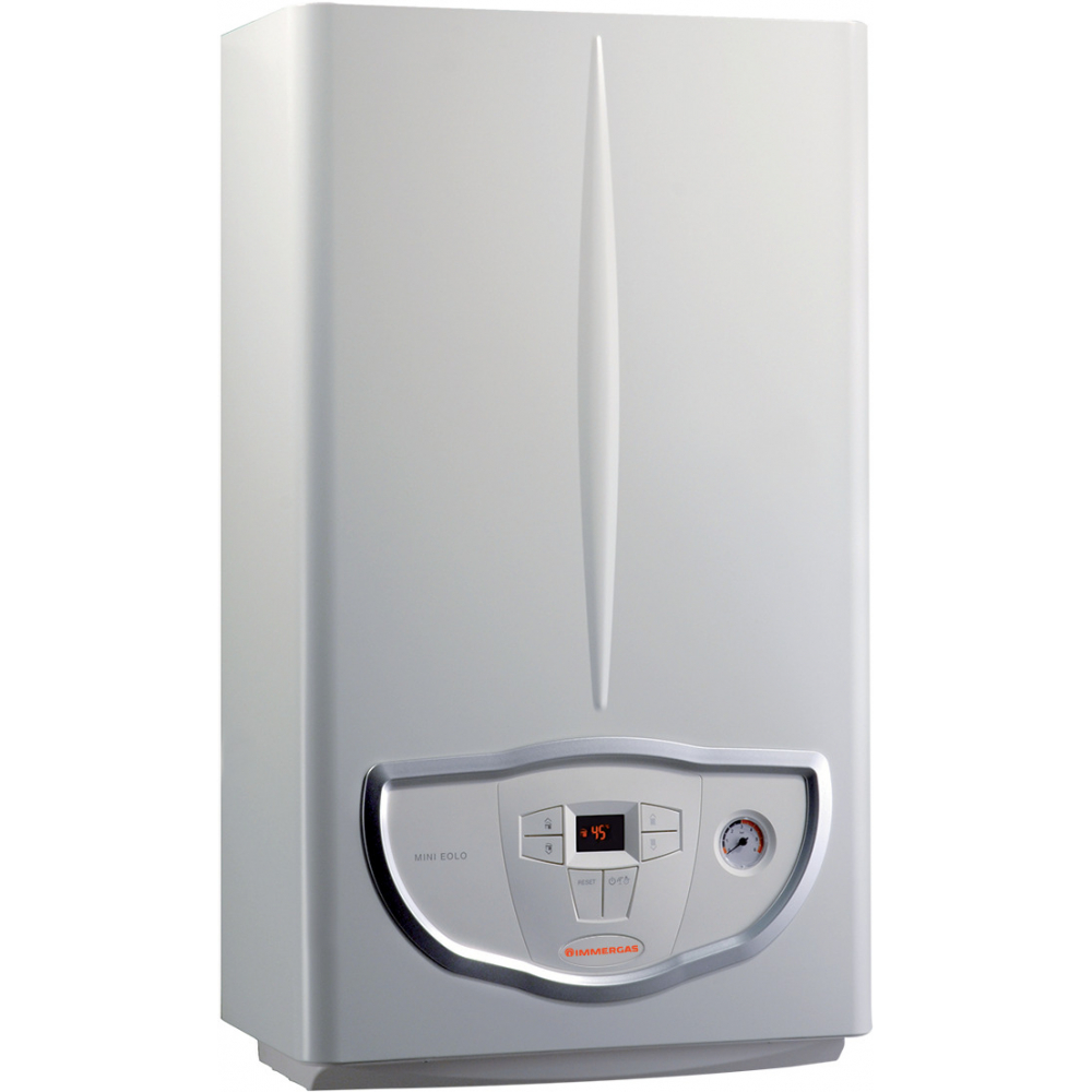 Котел газовый турбированный Immergas Mini Eolo 24 3 E + коаксиальный дымоход