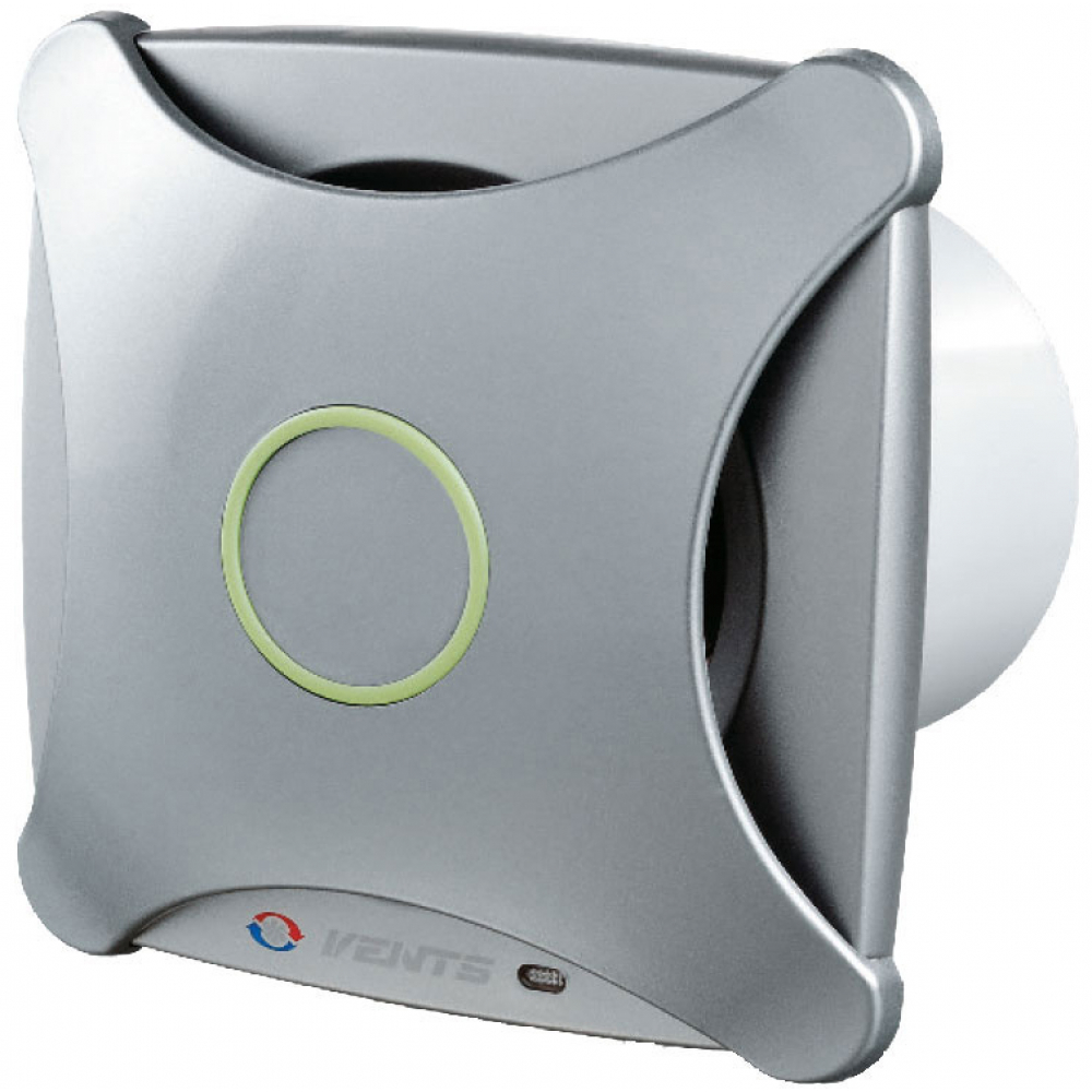 Витяжний вентилятор настінний Vents 100 Х алюм. лак.