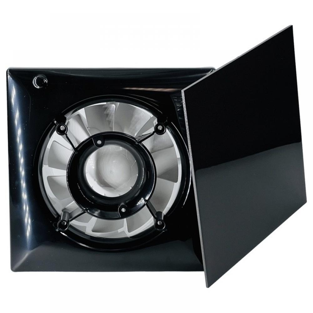 Вытяжной вентилятор настенный Vents 125 Солид Черный Сапфир