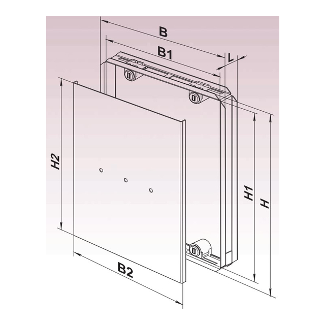 Vents ДКМ 150*250