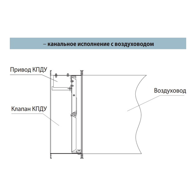 Vents КПДУ-600х400-1-ЕМ220/24-ВН