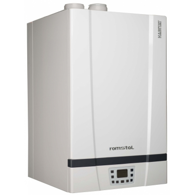 Котел газовий конденсаційний Romstal HABITAT 50K (49.2KW)