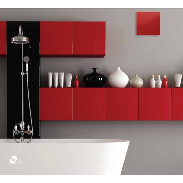 Vents ФПА 180/125 Глас-1 красный