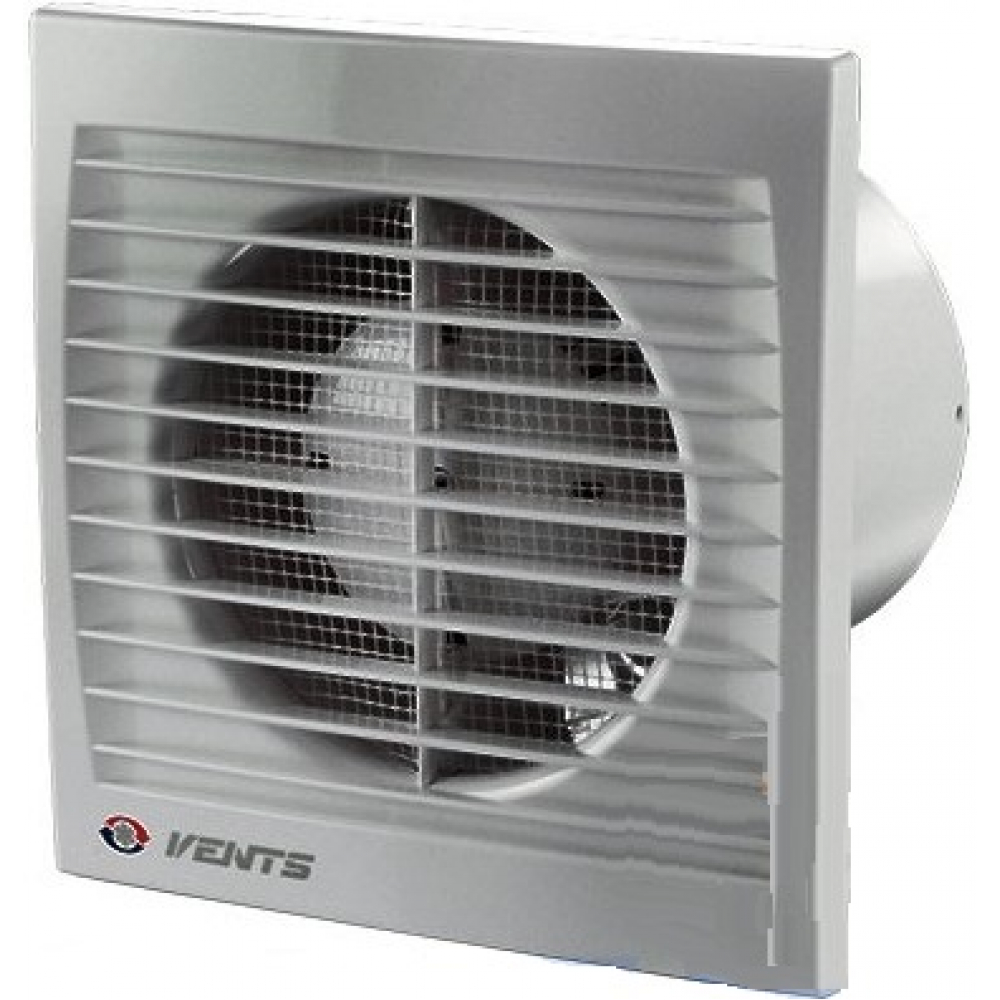 Вытяжной вентилятор настенный Vents 100 Д алюм. мат.