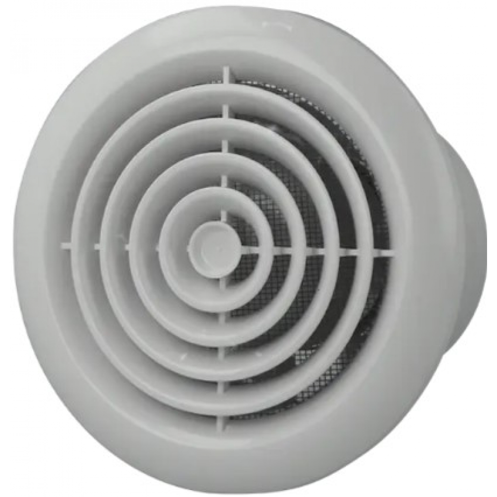 Вытяжной вентилятор настенный Vents 100 ПФ Л алюм. мат.