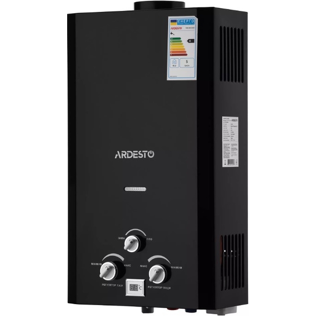 Газова колонка Ardesto X1 (TFGBH-10B-X1-BLACK)