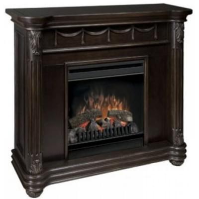 Електрокамін Dimplex Rome Espresso коричневого кольору з каміном Dimplex Symphony 20 (DF2010-EU) з регулюванням обігріву (RomeEspresso)