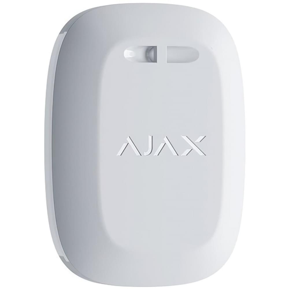 Безпровідна тривожна кнопка Ajax DoubleButton White