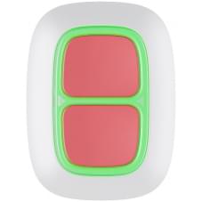 Беспроводная тревожная кнопка Ajax DoubleButton White