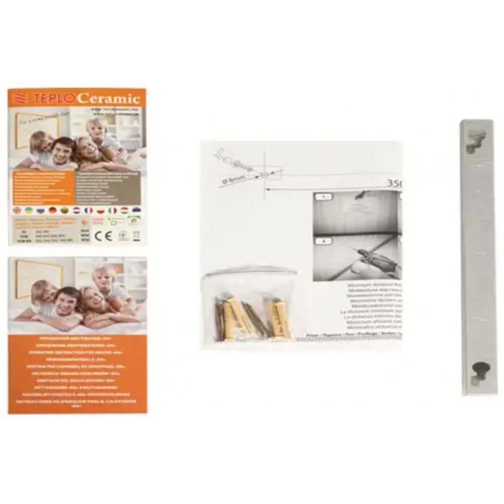 Керамічний обігрівач Teploceramic TCM-RA 1000 (TCM-RA1000-12316)