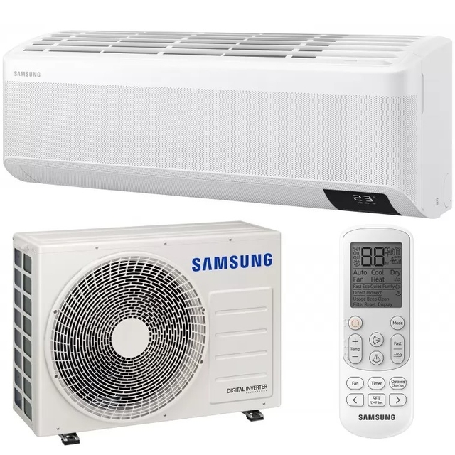 Кондиционер настенный Samsung AR09BXFAMWKNUA GEO WindFree Mass (Wi-Fi)