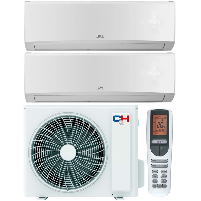 Мульти-сплит система Cooper&amp;Hunter CHML-U14RK2-NG+CH-S07FTXE(I) *2шт Alfa