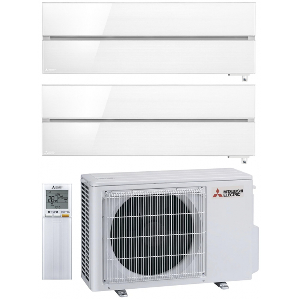 Мульти-спліт система Mitsubishi Electric MXZ-2F53VF+MSZ-LN25VG2W*2 шт Premium Inverter