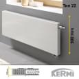 Сталевий радіатор Kermi Therm-x2 Line-V PLV 22 505x1605 (PLV220501601R2K)