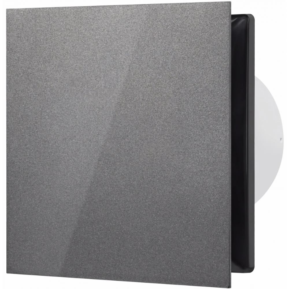 Вытяжной вентилятор настенный Vents 100 Солид ТН Л K Черный Сапфир