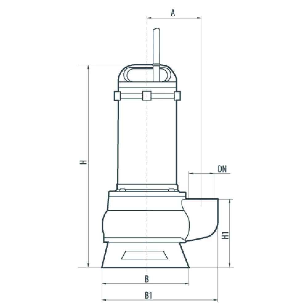 Дренажно-фекальный насос NPO WQD 10-8-0,55 (132030)