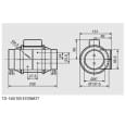 Канальный вентилятор Soler&amp;Palau TD-160/100 ECOWATT 90-260V 50/60Hz(5211685200)