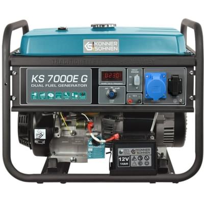 Бензиновий генератор Könner&amp;Söhnen KS 7000E G (5,5 кВт)