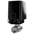 Кран перекриття води з дистанційним керуванням Ajax WaterStop 1/2" Jeweler Black