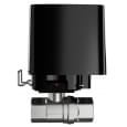 Кран перекриття води з дистанційним керуванням Ajax WaterStop 1/2" Jeweler Black