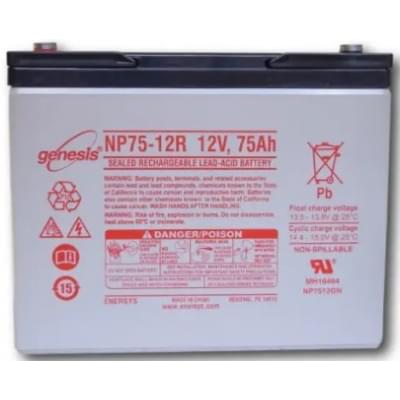 Аккумулятор свинцово-кислотный(AGM) EnerSys NP 75-12 AGM (12V 75Ah) Genesis