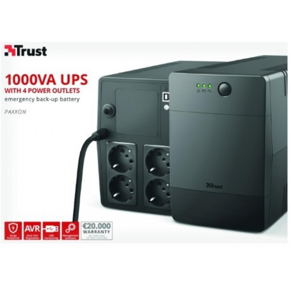 ИБП Trust Paxxon 1000VА UPS