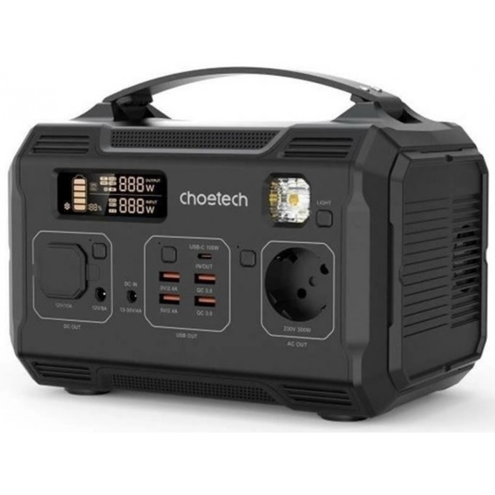 Портативная зарядная станция Choetech BS002-V2 300W 276Wh