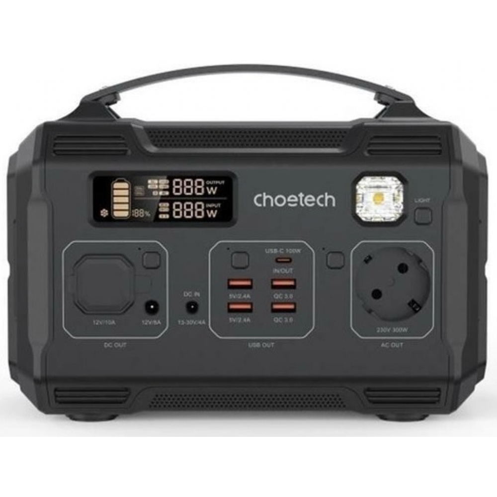 Портативная зарядная станция Choetech BS002-V2 300W 276Wh