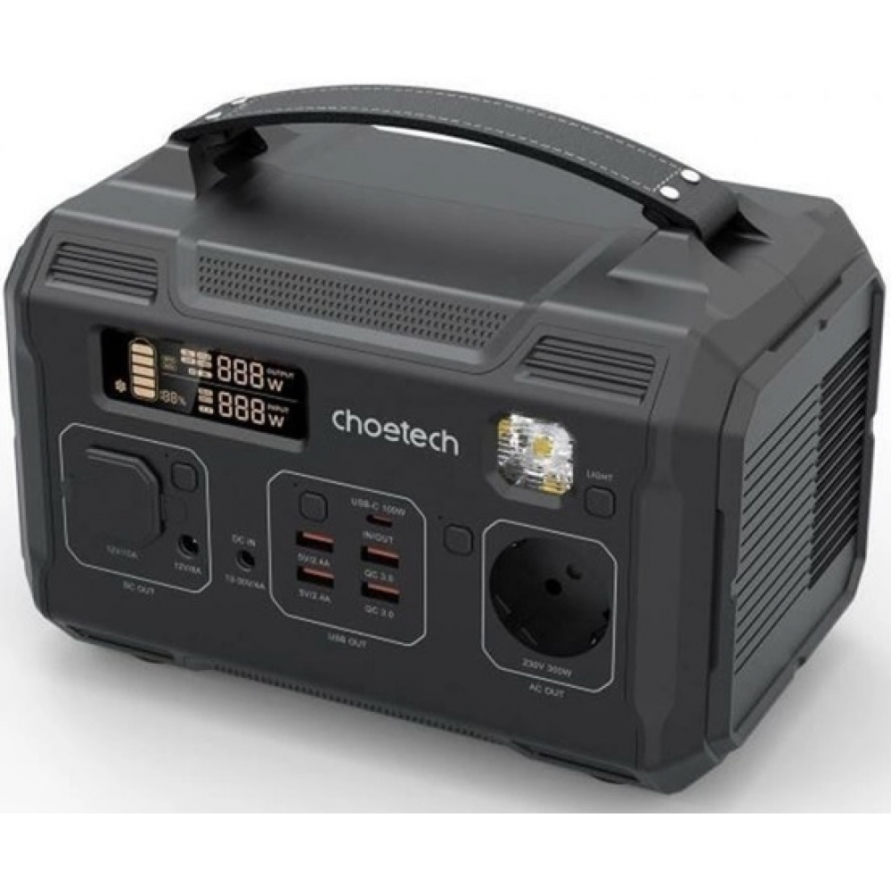 Портативная зарядная станция Choetech BS002-V2 300W 276Wh