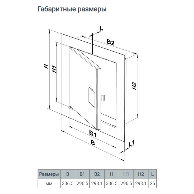 Vents ДМР 300х300