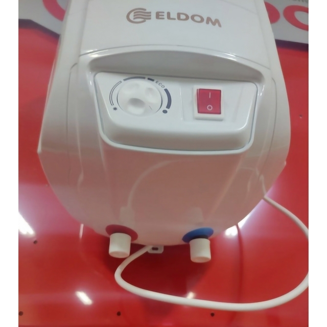 Бойлер накопичувальний електричний Eldom Extra life 10 над мойкой,2.0 kw 72325NMP