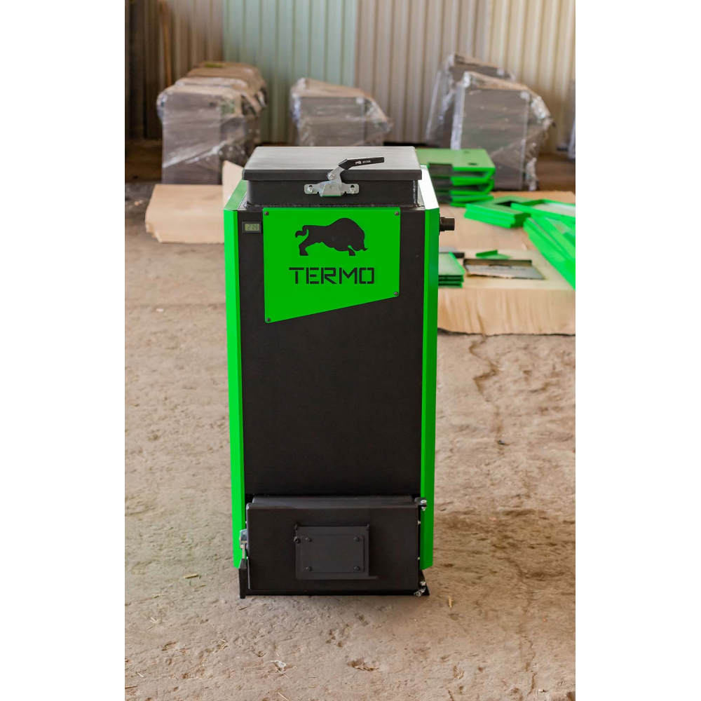 Котел твердотопливный длительного горения Zubr Termo 25 кВт