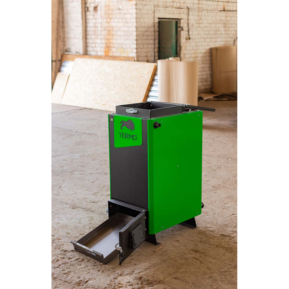 Котел твердотопливный длительного горения Zubr Termo 25 кВт