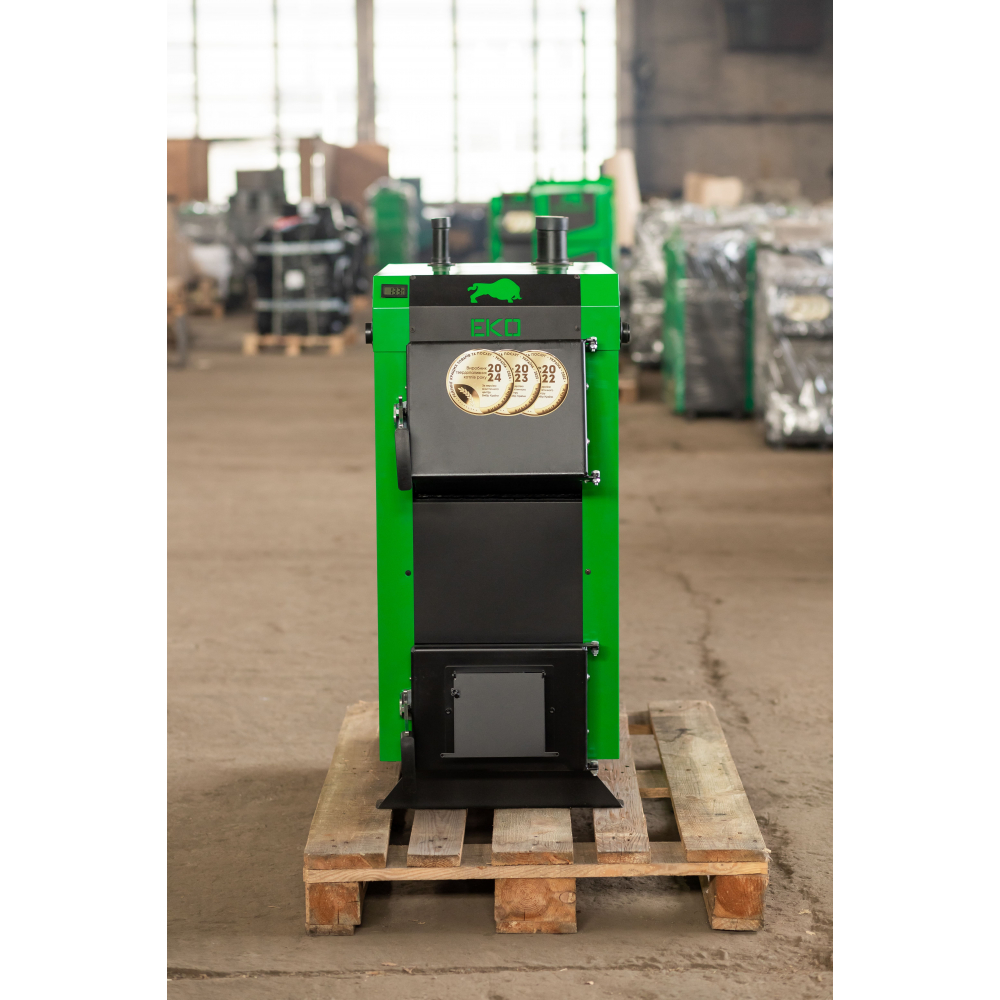 Котел твердотопливный длительного горения Zubr Eko 12 кВт