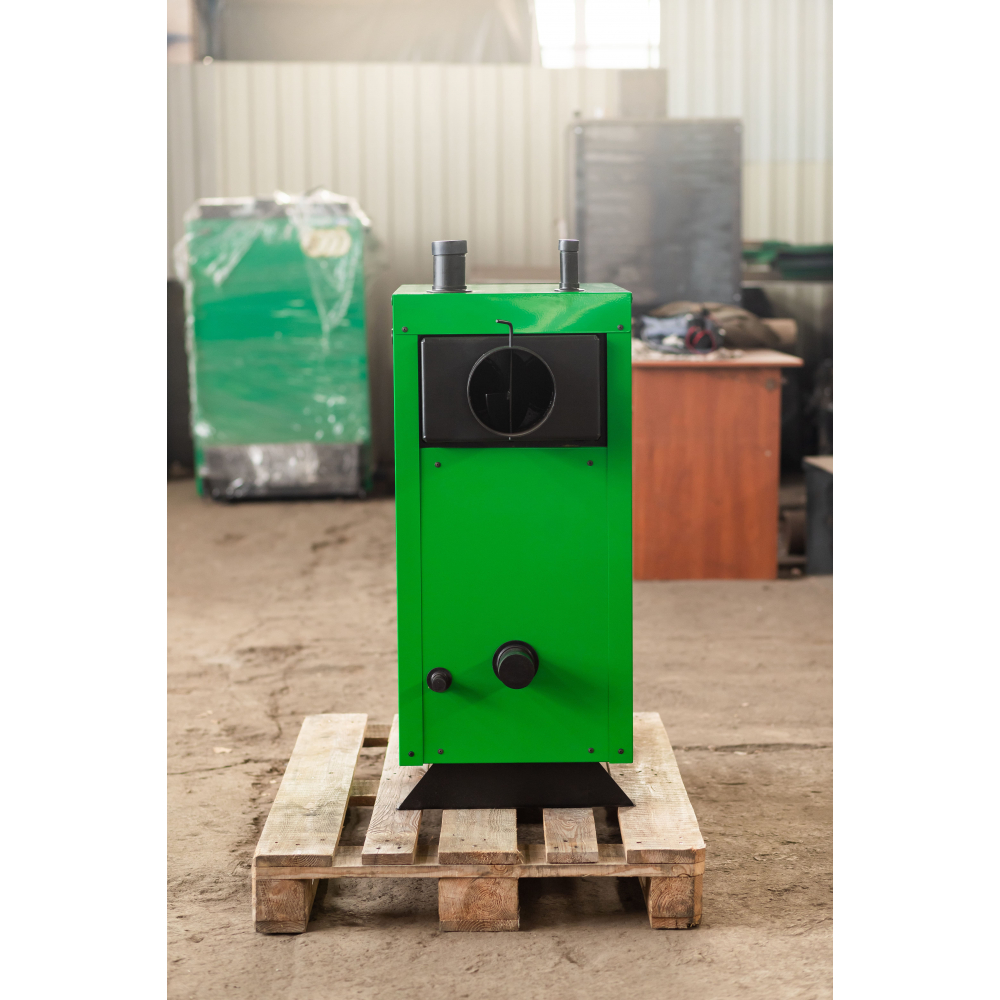 Котел твердотопливный длительного горения Zubr Eko 12 кВт