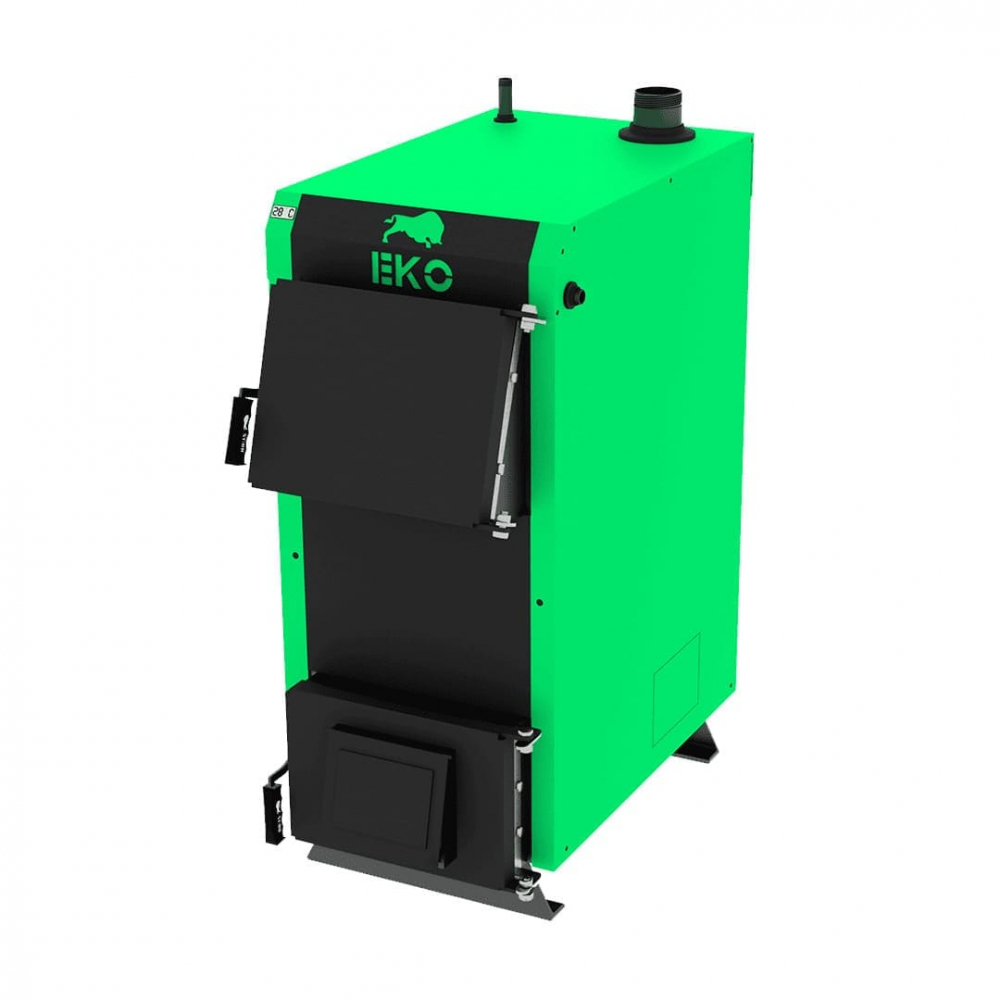 Котел твердотопливный длительного горения Zubr Eko 12 кВт