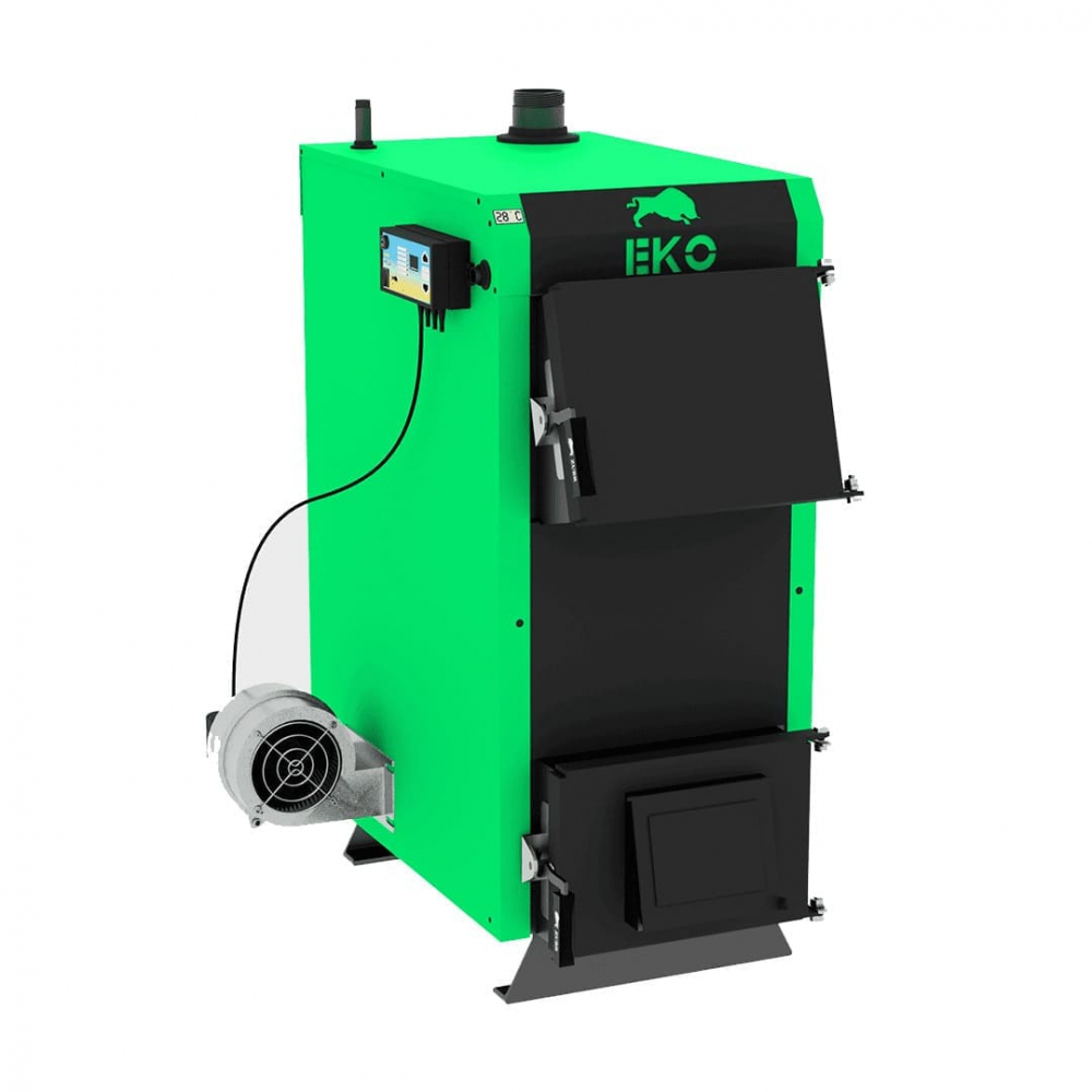 Котел твердотопливный длительного горения Zubr Eko 12 кВт
