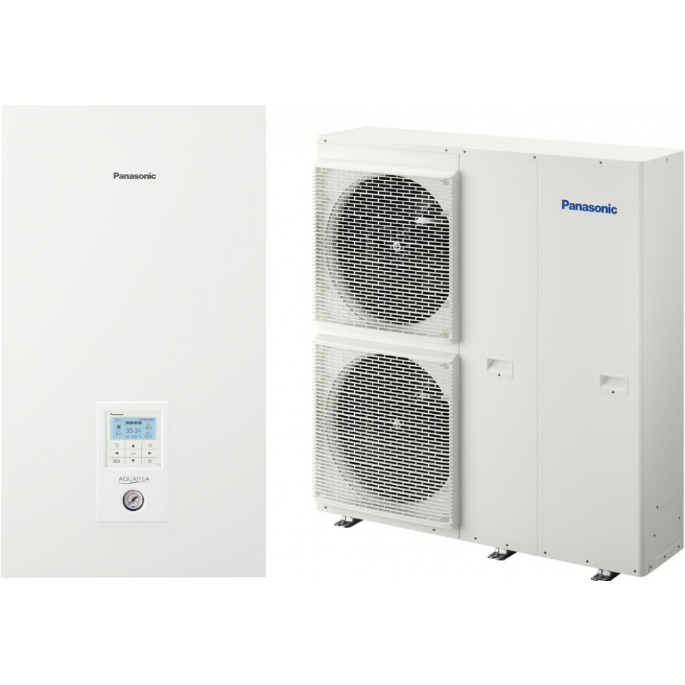 Сплит-система теплового насоса Panasonic T-CAP Silent KIT-WQC09H3E8 (WH-UQ09HE8/WH-SQC09H3E8)