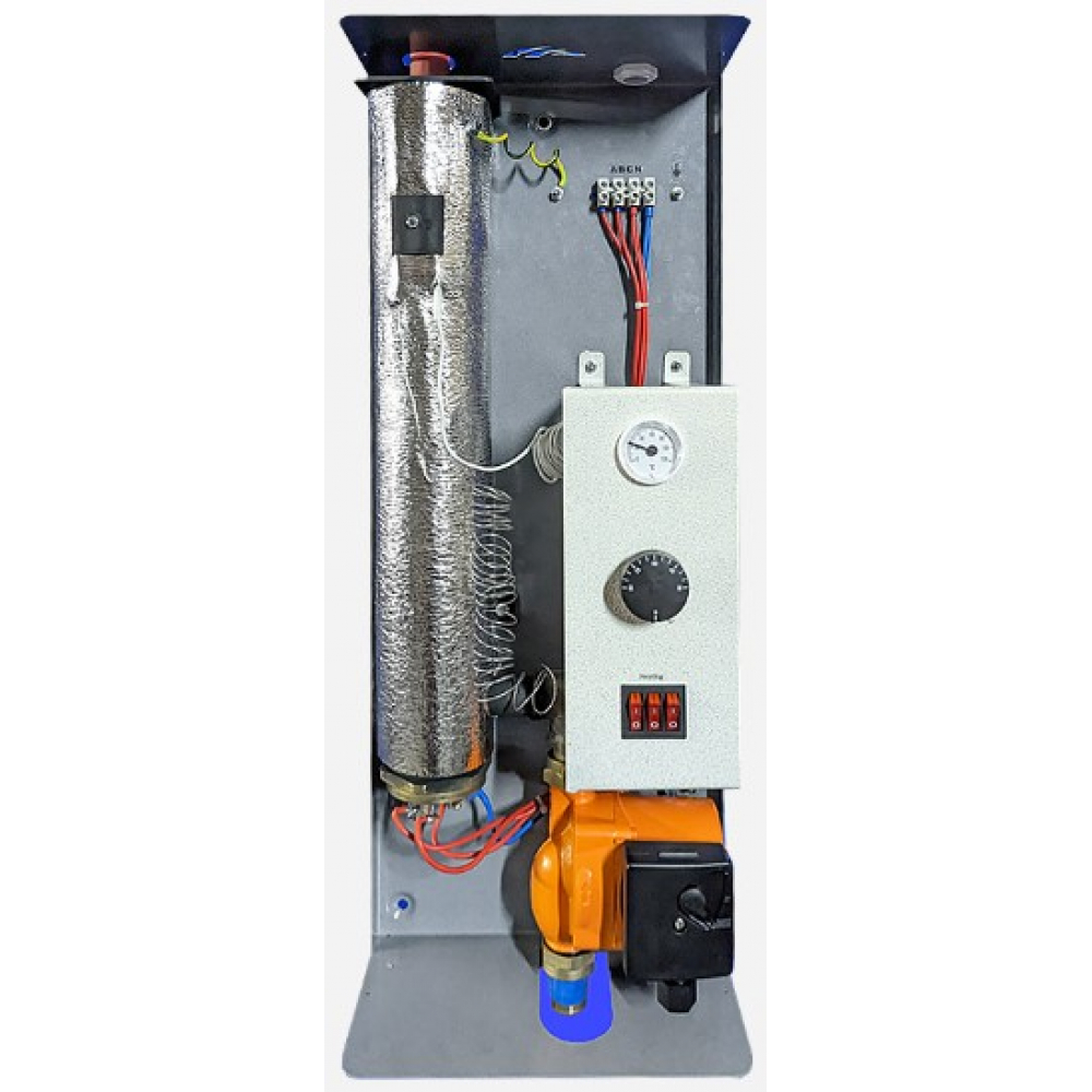 Котел электрический Dnipro Комфорт+ КЭО-4,5 220 механический с насосом IBO